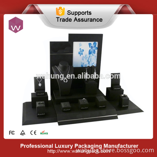 2014 new design luxury plastic jewelry display (WH-0843)
